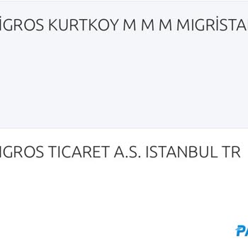 Migros Mükerrer Kredi Kartı Çekimi