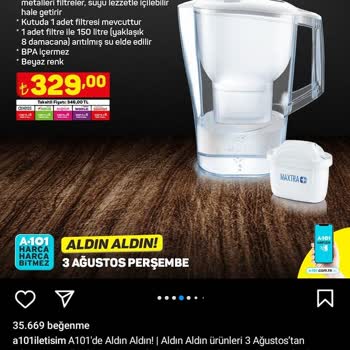 A101 Ürünün Denildiği Tarihten Önce Satılması