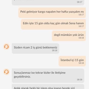 Trendyol Express Ürün Teslim Edilmedi