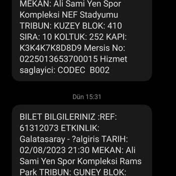 Passolig GS- Zalgiris Maçı Stat Giriş Sorunu
