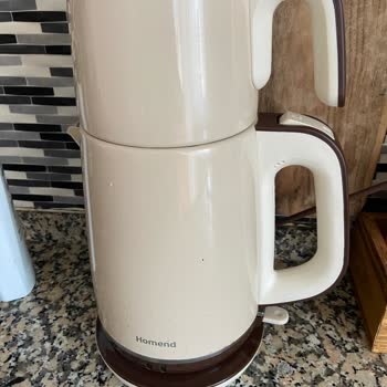 Homend Retro Bej Çaycı Renk Atma