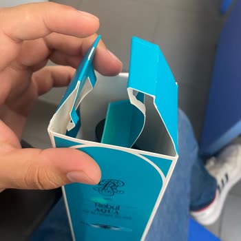 Hepsiburada'dan Aldığım Rebul Aqua Kolonya Ambalajı Bozuk