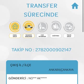 PTT Kargom Gelmedi