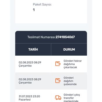 Aras Kargo Evde Olduğum Halde Kargomu Getirmiyor