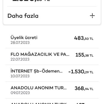 Akbank Kart Aidatı Yansıtılması