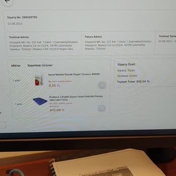 Migros Şişme Yatak Satın Aldım Aldığım Sipariş 1 Gün Sonra İptal Ediliyor