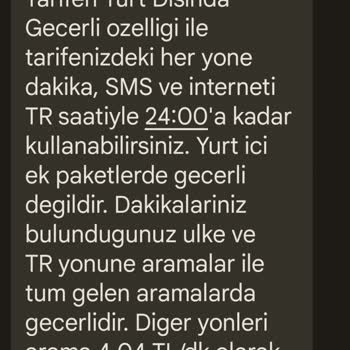 Turkcell Türkiye'de Olmama Rağmen Yurt Dışı Paketini Devreye Soktular
