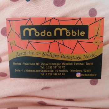 Moda Möble (İzmir) Moda Möble Şikayet