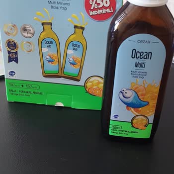 Orzax Multi Vitamin Çocuklar İçin Balık Yağı