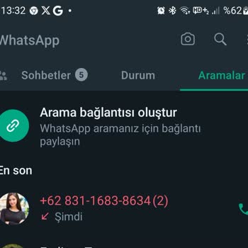 WhatsApp Yabancı Numara Aramaları