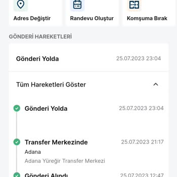 Trendyol Express Teslim Olmayan Kargo