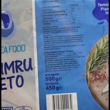 BİM'den Aldığım Erba Marka Uskumru Çok Kalitesiz Bir Ürün