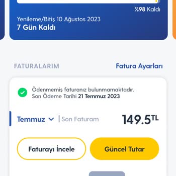 Turkcell Paket Aşımı Sonrası Devreye Giren Paketlerin Onay Alınmaması Hk
