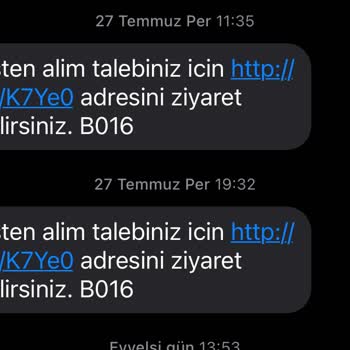 Aras Kargo Eve Kurye Yollamıyor