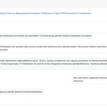 Amazon.com.tr Üzerinden Yapılan Alışverişte İdefix Mağduriyeti