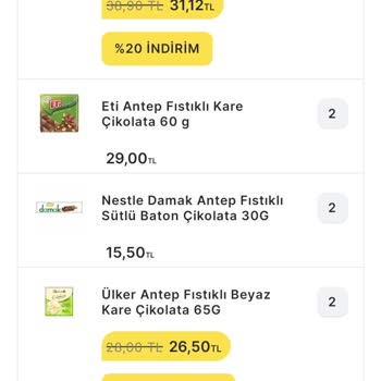 Ülker Beyaz Çikolata Tat Sorunu