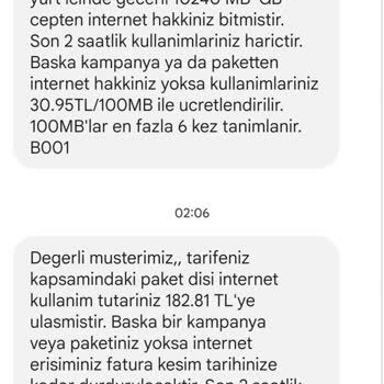 Türk Telekom Pakete Ek Yansıtılan Ücret