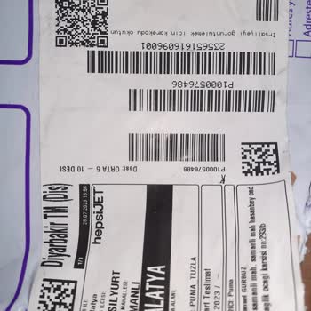 Puma Ayakkabı Aldım Kargo Geldi İçi Boş.