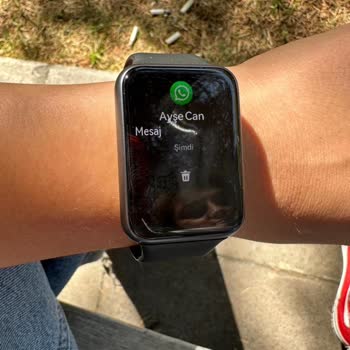 Huawei Watch Fit2 WhatsApp Mesajlarını Okuyamıyorum.
