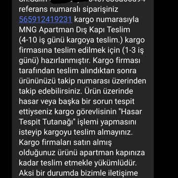 MNG Kargo Keşan Şubesi Kargomu Teslim Etmiyor