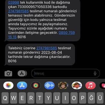 Trendyol Express Tepe Şubesi Teslimat Sorunu