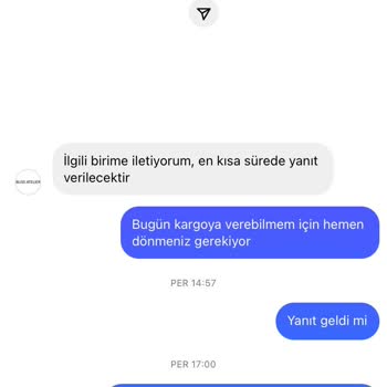 Bliss Atelier Ürünü Sattıktan Sonra Asla Ulaşılamayan Firma