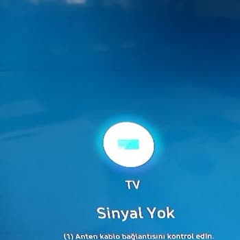 Samsung TV Ekranda Yatay Çizgi