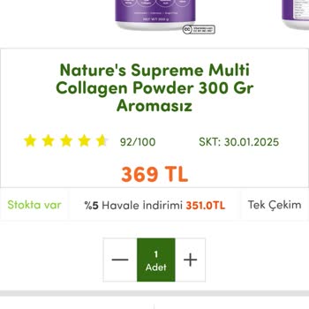 Vitaminler.com Ölçek Yanlış, Firma Tutumu Yanlış, Ürün Bilgisi Yanlış