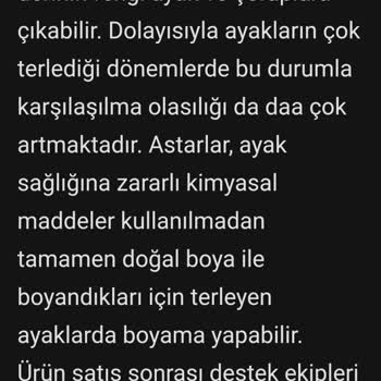 Desa Ayakkabının Çorap Boyaması