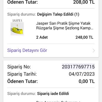 2 Adet Aldım 1 Adet Geldi, N11 Çözüm Bulamadı, Üzücü
