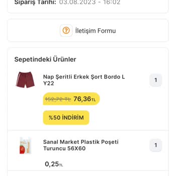Migros Siparişimi İptal Ettiler