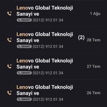 Lenovo Bilgisayar Arıza Tespit Ücreti