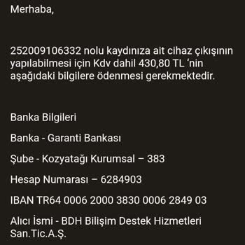 Lenovo Bilgisayar Arıza Tespit Ücreti