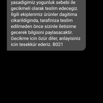 A101 Ürün Elime Ulaşmadı