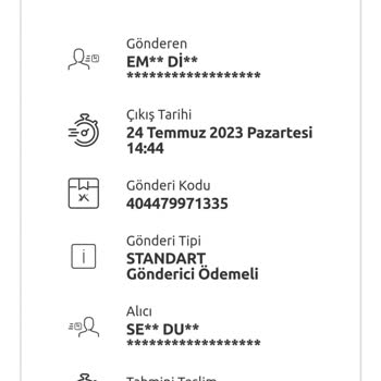 Yurtiçi Kargo Dağıtımı Alanı Sorunu