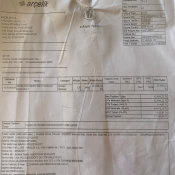 Arçelik Çamaşır Makinesi Titreme Ve Yüksek Ses