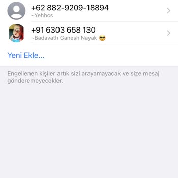 WhatsApp Yabancı Numaralardan Arama Mesaj Gelmesi