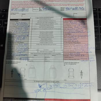 Sigorta Bilgi ve Gözetim Merkezi Hatalı Kaza Tutanak Sonucu