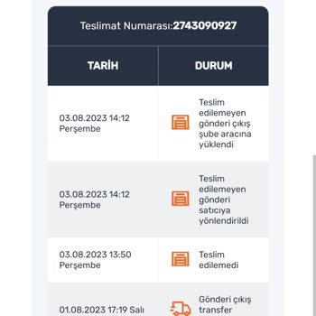 Trendyol Gel Al Noktası