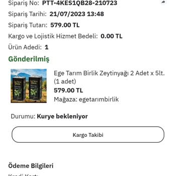 Epttavm Kargoya Verilemeyen Ürün