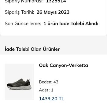 Skechers Spor Ayakkabı Taban Erimesi