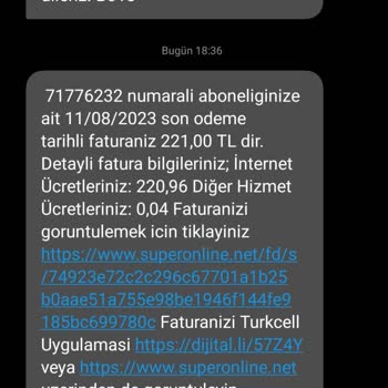 Turkcell Superonline Fatura İtirazı