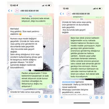 Selin Shoes Ayakkabı Firması İade Talebi