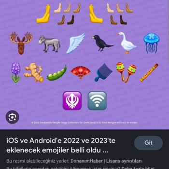 General Mobile En Son Çıkan Emojiler Klavyemde Yok