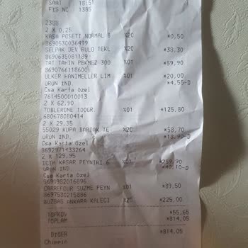Carrefour SA Vatandaşı Aldatma Amaçlı Uygulama