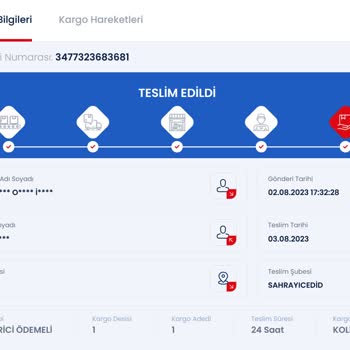 Aras Kargo Kargom Teslim Edilmediği Halde Teslim Edildi Olarak Görünüyor.