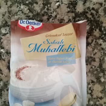 Dr. Oetker Sakızlı Muhallebi İçi Kıl Dolu