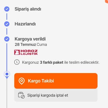 Horoz Lojistik Hepsiburada'dan Aldığım Kargom Neden Gelmedi?