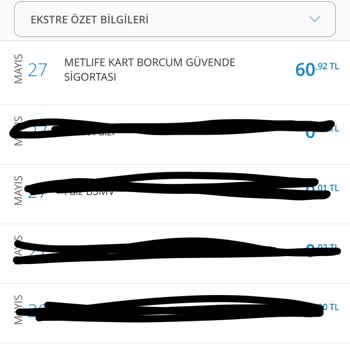 Metlife Emeklilik Ve Hayat İzinsiz Hesabımdan Borcum Güvende Ücreti Çekilmesi!