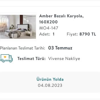 Vivense Mağazası Eşyaları Göndermiyor